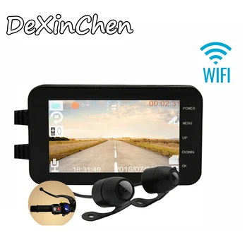 With G-sensor WiFi Motorcycle DVR Dash Cam IP65 Host,IP67 Front And Rear Camera Waterproof Full HD 1080P+720P Lens
With G-sensor WiFi Motorcycle DVR Dash Cam IP65 Host,IP67 Front And Rear Camera Waterproof Full HD 1080P+720P Lens