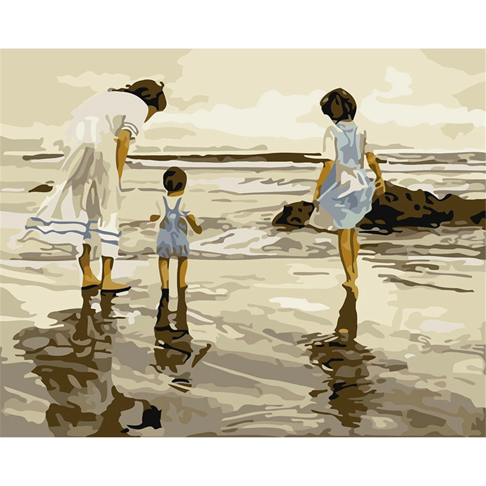 Family Theme DIY Oil Painting Paint by Numbers with 4050 Colorful Canvas and inner frame for kill time and bored
Family Theme DIY Oil Painting Paint by Numbers with 4050 Colorful Canvas and inner frame for kill time and bored