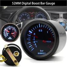 Universal 52mm Bar Blue Led Light Pressure Turbo Boost Gauge Meter DC 12V Car Accessories
Universal 52mm Bar Blue Led Light Pressure Turbo Boost Gauge Meter DC 12V Car Accessories