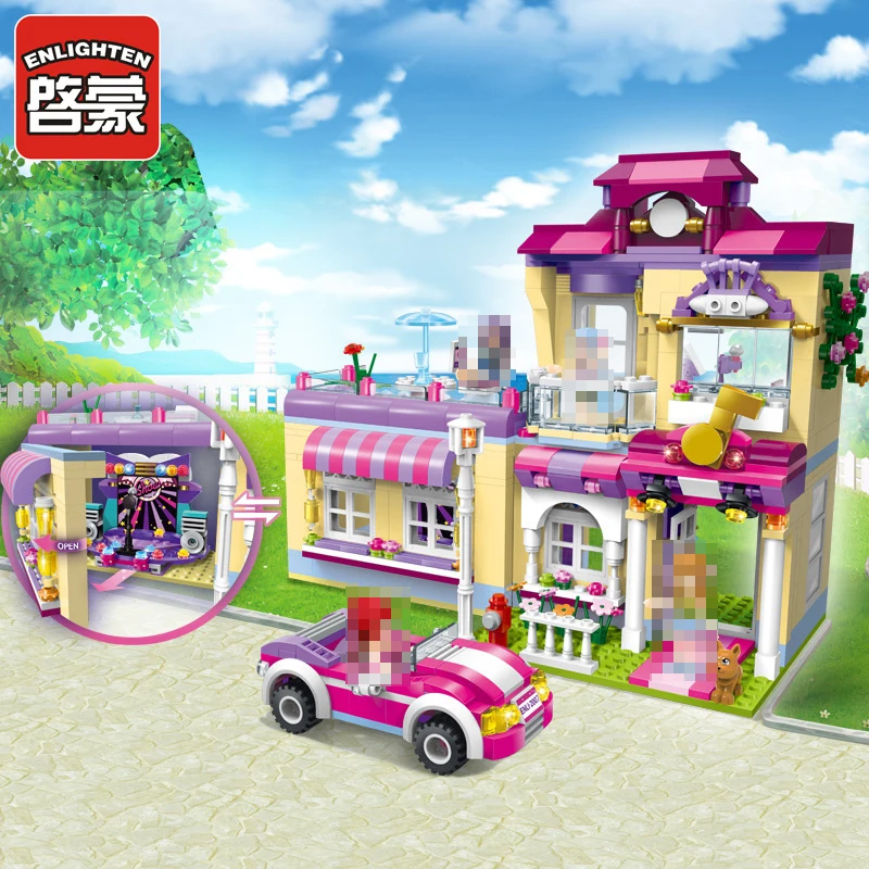 Enlighten 2007 729PCs Star Training Center 4 Figures Building Block Bricks Educational Toy For Children Legoings Girls Friends
Enlighten 2007 729PCs Star Training Center 4 Figures Building Block Bricks Educational Toy For Children Legoings Girls Friends