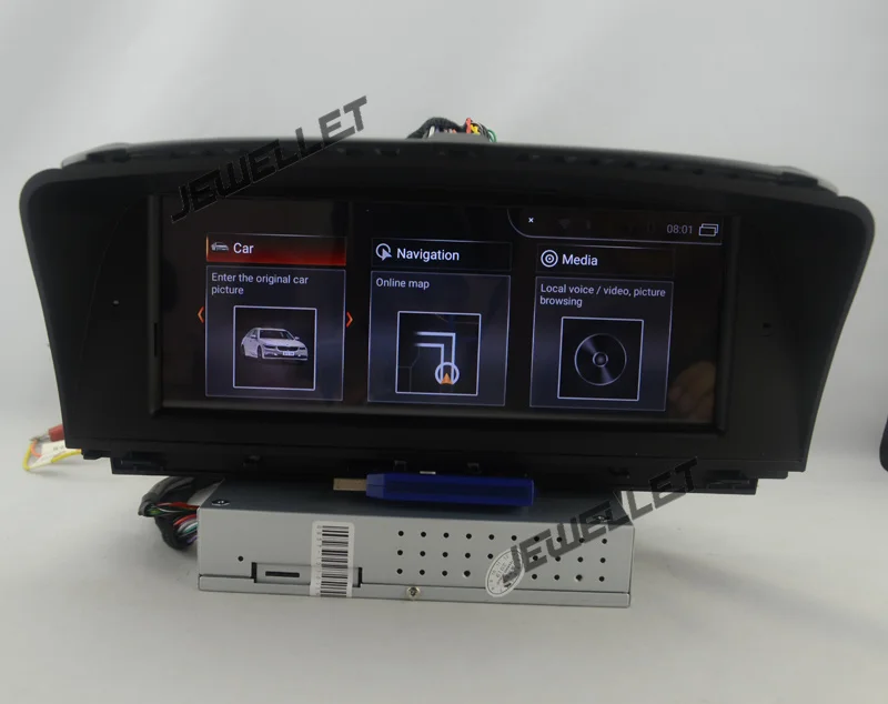 8.8" Quad core 1024*600 HD screen Android 7.1 Car GPS radio Navigation for BMW 7 series E65 E66 2002-2008
8.8" Quad core 1024*600 HD screen Android 7.1 Car GPS radio Navigation for BMW 7 series E65 E66 2002-2008