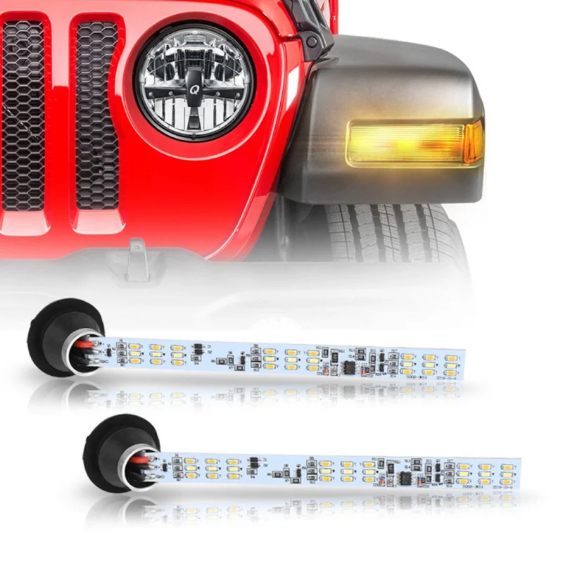 1Pcs Universal Daytime Running Light LED Car Lamp External Lights Auto Waterproof Car Styling LED Built-in JL Turn Signal lamp
1Pcs Universal Daytime Running Light LED Car Lamp External Lights Auto Waterproof Car Styling LED Built-in JL Turn Signal lamp