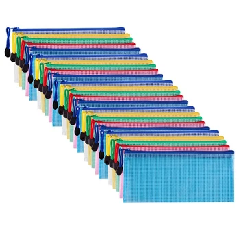 Small Zipper Envelope Document Storage Bag Bag Invoice Clip Storage Box for Budget, Check, Pencil, 30 Count
Small Zipper Envelope Document Storage Bag Bag Invoice Clip Storage Box for Budget, Check, Pencil, 30 Count
