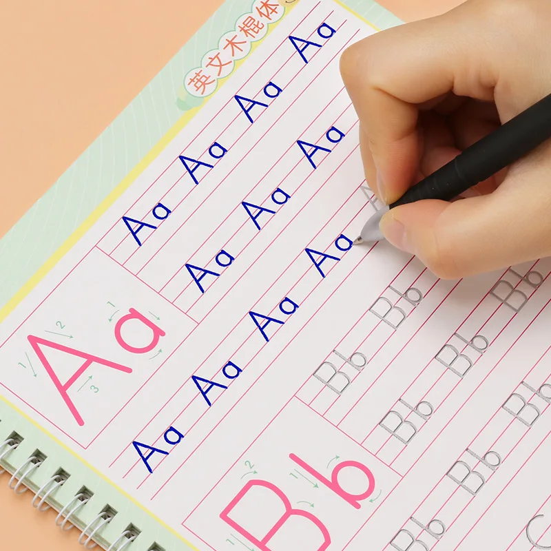 Books Learning In English Magic Practice Copybook For Children's Copybook For Calligraphy Kids Writing English Lettering Toy
Books Learning In English Magic Practice Copybook For Children's Copybook For Calligraphy Kids Writing English Lettering Toy