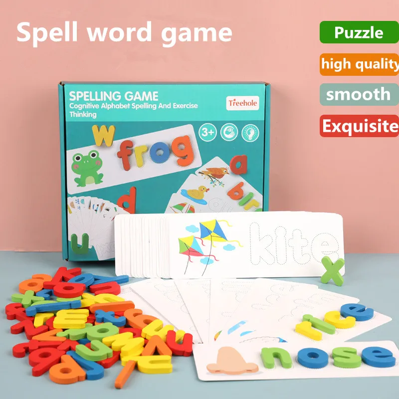 ABC Puzzle Number Wooden Toy Spelling Word Game Children's Early Education Puzzle Alphabet Number Preschool Education Baby Toy
ABC Puzzle Number Wooden Toy Spelling Word Game Children's Early Education Puzzle Alphabet Number Preschool Education Baby Toy