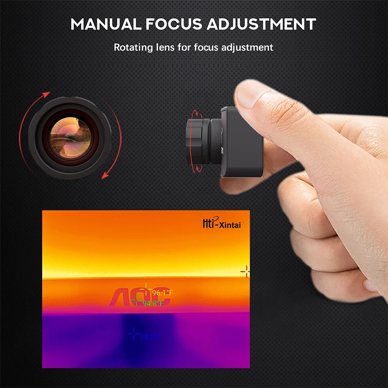HT 301 USB тепловизор инфракрасная Тепловизионная фотокамера новая качественная