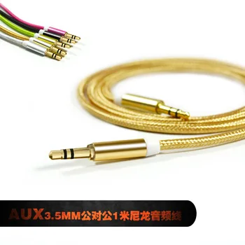 100cm 3.5mm Male to Male Car Aux Auxiliary Cord Knit Stereo Audio Cable 1 M for Mobile Phone Adapters for samsung Huawei xiaomi
100cm 3.5mm Male to Male Car Aux Auxiliary Cord Knit Stereo Audio Cable 1 M for Mobile Phone Adapters for samsung Huawei xiaomi