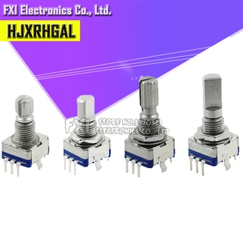 20PCS Half / Plum axis rotary encoder, handle length 15mm / 20mm code switch/ EC11 / digital potentiometer with switch 5Pin 3Pin
20PCS Half / Plum axis rotary encoder, handle length 15mm / 20mm code switch/ EC11 / digital potentiometer with switch 5Pin 3Pin