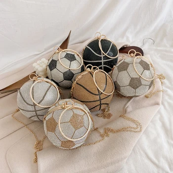 Casual Crossbody Snap Totes Handbags Women Rhinestone Ball Shaped Shoulder Bags Popular Simple Female Daily Bags For Women 2020
Casual Crossbody Snap Totes Handbags Women Rhinestone Ball Shaped Shoulder Bags Popular Simple Female Daily Bags For Women 2020