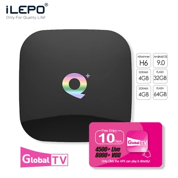 ILEPO Q Plus Android 9.0 Smart TV BOX Allwinner H6 Tv Box Android 9.0 Boxes Iptv Subscription Unblock Tv Box Iptv M3u HDMI 2.0
ILEPO Q Plus Android 9.0 Smart TV BOX Allwinner H6 Tv Box Android 9.0 Boxes Iptv Subscription Unblock Tv Box Iptv M3u HDMI 2.0