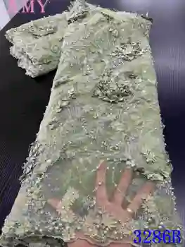 Luxury Lace Fabric Embroidery Bridal Lace Fabric Heavy Handmade Beads Lace High Quality French Tulle Mesh Lace Fabrics AMY3286B
Luxury Lace Fabric Embroidery Bridal Lace Fabric Heavy Handmade Beads Lace High Quality French Tulle Mesh Lace Fabrics AMY3286B