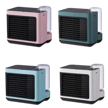 Personal Space Air Conditioner Fan USB Air Cooler Fan-2000MAh, Humidifier, Desktop Cooling Fan with Night Light
Personal Space Air Conditioner Fan USB Air Cooler Fan-2000MAh, Humidifier, Desktop Cooling Fan with Night Light