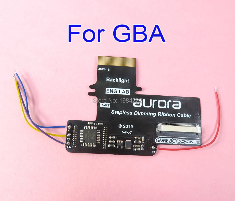 5pcs For GBA LCD Backlight Kit Model Screen Pleating Adapter Cable Game Console 2019 Stepless Dimming Plate Free 40Pin 32pin 
5pcs For GBA LCD Backlight Kit Model Screen Pleating Adapter Cable Game Console 2019 Stepless Dimming Plate Free 40Pin 32pin