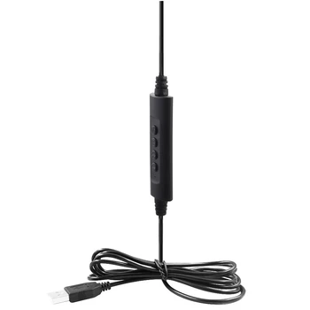 Telephone Headphone Call Center For PC Computer Adjustable Size Portable Noise Cancelling PVC USB Headset Gaming With Microphone
Telephone Headphone Call Center For PC Computer Adjustable Size Portable Noise Cancelling PVC USB Headset Gaming With Microphone