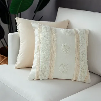 30x50cm/45x45cm cojines decorativos para sofa Morocco geometric black and white tufted tassel pillowcase decorations for home
30x50cm/45x45cm cojines decorativos para sofa Morocco geometric black and white tufted tassel pillowcase decorations for home