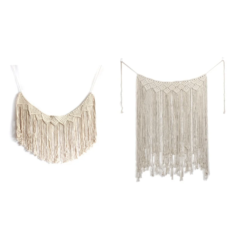 Dorm Room Decoration Boho Style Cotton Woven Macrame Tapestry Wall Hanging Decoration Fringe Garland Banner For Apartment Party
Dorm Room Decoration Boho Style Cotton Woven Macrame Tapestry Wall Hanging Decoration Fringe Garland Banner For Apartment Party