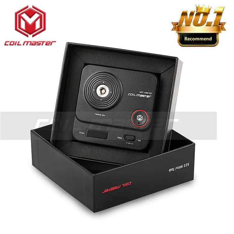 Original Coil Master 521 mini V2 New Version Of Coil Master 521 mini Tab For Electronic Cigarettes 510 Thread RDTA RDA RTA
Original Coil Master 521 mini V2 New Version Of Coil Master 521 mini Tab For Electronic Cigarettes 510 Thread RDTA RDA RTA