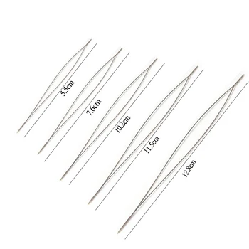 1Pcs Central Opening Curved Beading Needles Stainless Steel Tools Pins for bead Threading String Cord Easy Jewelry Making
1Pcs Central Opening Curved Beading Needles Stainless Steel Tools Pins for bead Threading String Cord Easy Jewelry Making