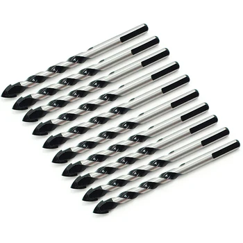 10pcs Drill Bits 6mm Black Drills Carbide Tip Tile Drill Bit For Wall Ceramic Brick Glass Tool Parts New
10pcs Drill Bits 6mm Black Drills Carbide Tip Tile Drill Bit For Wall Ceramic Brick Glass Tool Parts New