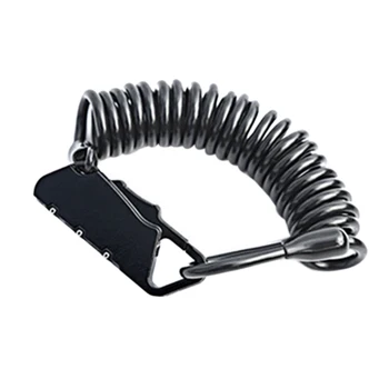Outdoor Multi-Function Password Lock Bicycle Lock 1.5M Anti-Theft Password Lock Folding Riding Helmet Bicycle Cable Lock 3 Digit
Outdoor Multi-Function Password Lock Bicycle Lock 1.5M Anti-Theft Password Lock Folding Riding Helmet Bicycle Cable Lock 3 Digit