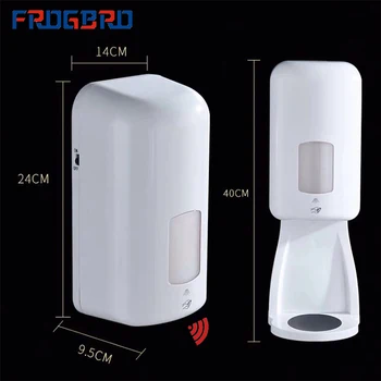 FROGBRO 1000ml Touchless Bathroom Dispenser Smart Automatic Hand Sanitizer Infrared Motion Sensor Soap Dispenser for Kitchen
FROGBRO 1000ml Touchless Bathroom Dispenser Smart Automatic Hand Sanitizer Infrared Motion Sensor Soap Dispenser for Kitchen