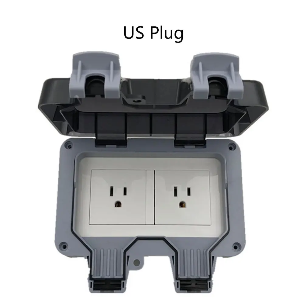 IP66 US Outdoor Waterproof Socket Box Outdoor Waterproof Wall Switch Socket Bathroom Waterproof Wall Switch Socket
IP66 US Outdoor Waterproof Socket Box Outdoor Waterproof Wall Switch Socket Bathroom Waterproof Wall Switch Socket