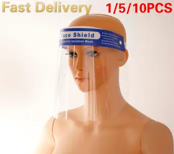 1/10PCS Transparent Anti Droplet Full Face Covering Mask Safety Visor Shield Stop The Flying Spit
1/10PCS Transparent Anti Droplet Full Face Covering Mask Safety Visor Shield Stop The Flying Spit
