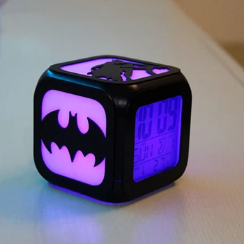 Multifunction 3D Super Hero LED Digital Wall Clock Date Time Nightlight Display Table Desktop Clocks Alarm Clock For Home 
Multifunction 3D Super Hero LED Digital Wall Clock Date Time Nightlight Display Table Desktop Clocks Alarm Clock For Home
