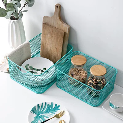 Nordic Iron Art Storage Container Box Portable Desktop Books Storage Basket Bathroom Cosmetic Basket Organizer Wire Basket
Nordic Iron Art Storage Container Box Portable Desktop Books Storage Basket Bathroom Cosmetic Basket Organizer Wire Basket