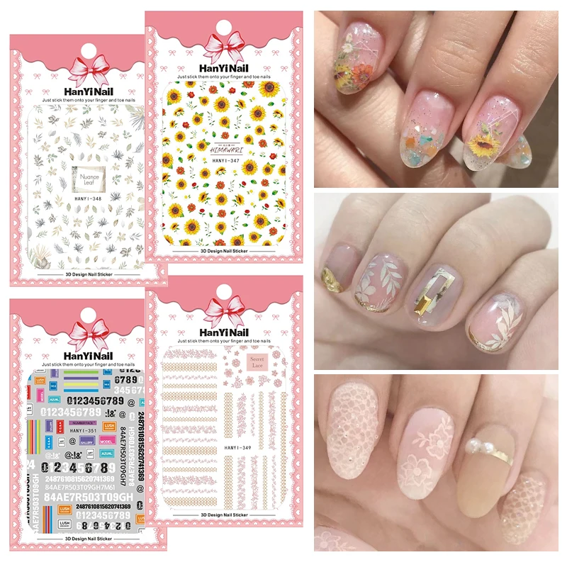 3D Nail Stickers Multi-size Flower Number Lines Christmas Self Adhesive Transfer Sticker Nail Art DIY Design Accessorie
3D Nail Stickers Multi-size Flower Number Lines Christmas Self Adhesive Transfer Sticker Nail Art DIY Design Accessorie