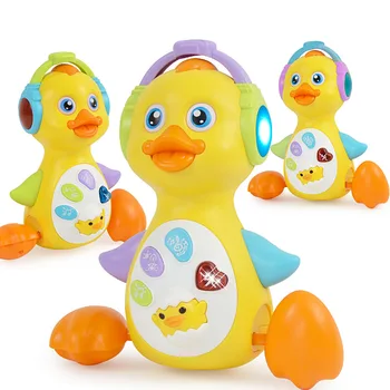 New Electric Rocking Duck, Light Music, Cartoon Can Walk, Plastic Little Yellow Duck, Early Childhood Education Educational Toys
New Electric Rocking Duck, Light Music, Cartoon Can Walk, Plastic Little Yellow Duck, Early Childhood Education Educational Toys