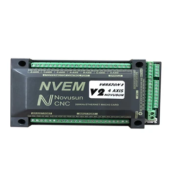 NVEM CNC Controller Ethernet MACH3 Interface Board 4-axis Control Card Engraving Machine Controller
NVEM CNC Controller Ethernet MACH3 Interface Board 4-axis Control Card Engraving Machine Controller