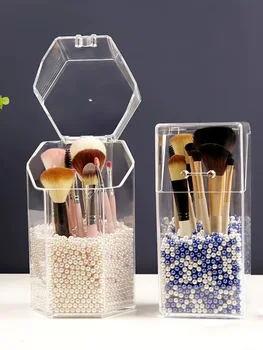 Plastic Makeup Brushes Storage Box Cosmetics Lipstick Organizer Make Up Case Makeup Brush Holder Tube
Plastic Makeup Brushes Storage Box Cosmetics Lipstick Organizer Make Up Case Makeup Brush Holder Tube