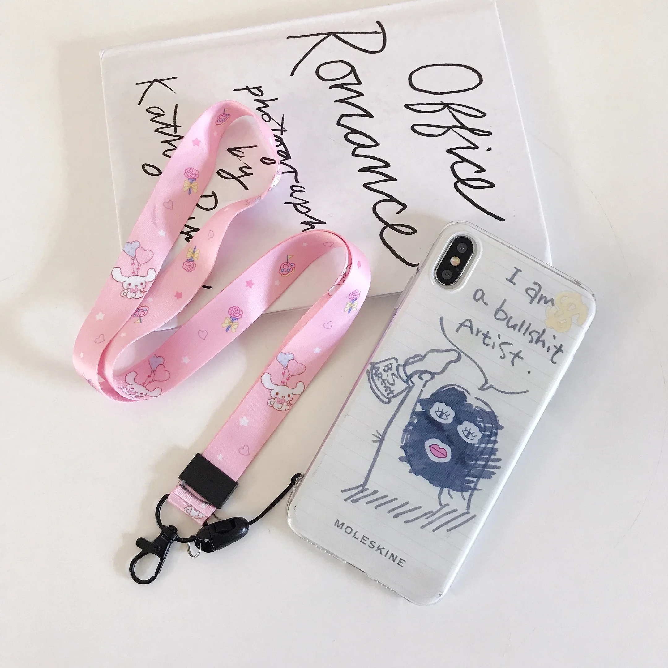 Cute Cartoon keychain Strap Neck straps Lanyards for keys ID Card Pass Gym Mobile Phone USB badge holder DIY Hang Rope Sling
Cute Cartoon keychain Strap Neck straps Lanyards for keys ID Card Pass Gym Mobile Phone USB badge holder DIY Hang Rope Sling