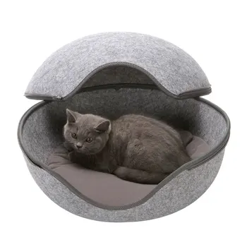 Warm Pet Bed Removable Egg Shape Dog House Pet Sleeping Bag Individual Cute Shell Shape Windproof Nest for Pet Dog and Cat
Warm Pet Bed Removable Egg Shape Dog House Pet Sleeping Bag Individual Cute Shell Shape Windproof Nest for Pet Dog and Cat