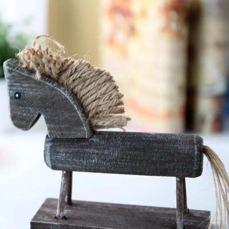 Wood Crafts Horse Design Decoration Household Office Ornaments Creative Gifts Mini Wooden Horse Decoration
Wood Crafts Horse Design Decoration Household Office Ornaments Creative Gifts Mini Wooden Horse Decoration