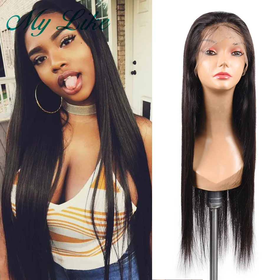 straight lace wig