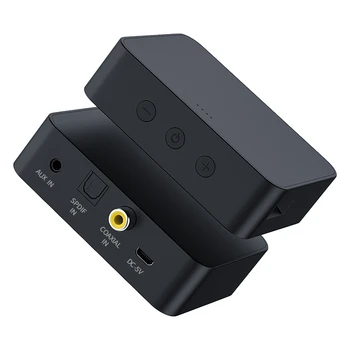 Bluetooth 5.0 o Transmitter Optical Coaxial RCA 3.5mm Jack Aux Wireless Adapter TF Card Reader Converter for TV Car
Bluetooth 5.0 o Transmitter Optical Coaxial RCA 3.5mm Jack Aux Wireless Adapter TF Card Reader Converter for TV Car