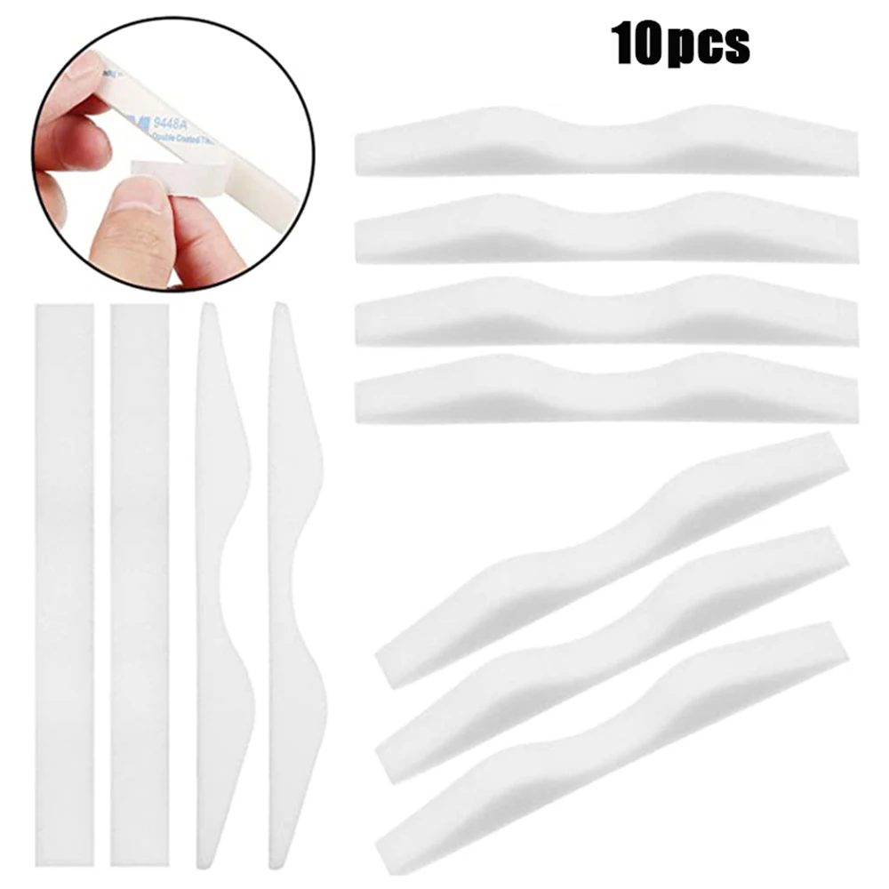 10pcs Diy Self-adhesive Sponge Seal Nose Bridge Pads Strip For Masks Comfortable Breathe Smoothly Pad Mask Accessory
10pcs Diy Self-adhesive Sponge Seal Nose Bridge Pads Strip For Masks Comfortable Breathe Smoothly Pad Mask Accessory