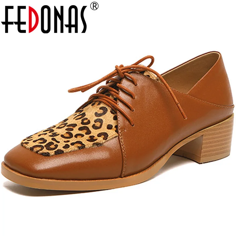 FEDONAS Brand Women Square Heels Night Club Party Pumps Spring Summer Cross-Tied Shoes Genuine Leather Leopard Print Shoes Woman
FEDONAS Brand Women Square Heels Night Club Party Pumps Spring Summer Cross-Tied Shoes Genuine Leather Leopard Print Shoes Woman