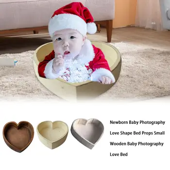 Newborn Baby Photography Love Shape Bed Props Small Wooden Baby Photography Love Bed Photo Props Crib For Baby 
Newborn Baby Photography Love Shape Bed Props Small Wooden Baby Photography Love Bed Photo Props Crib For Baby