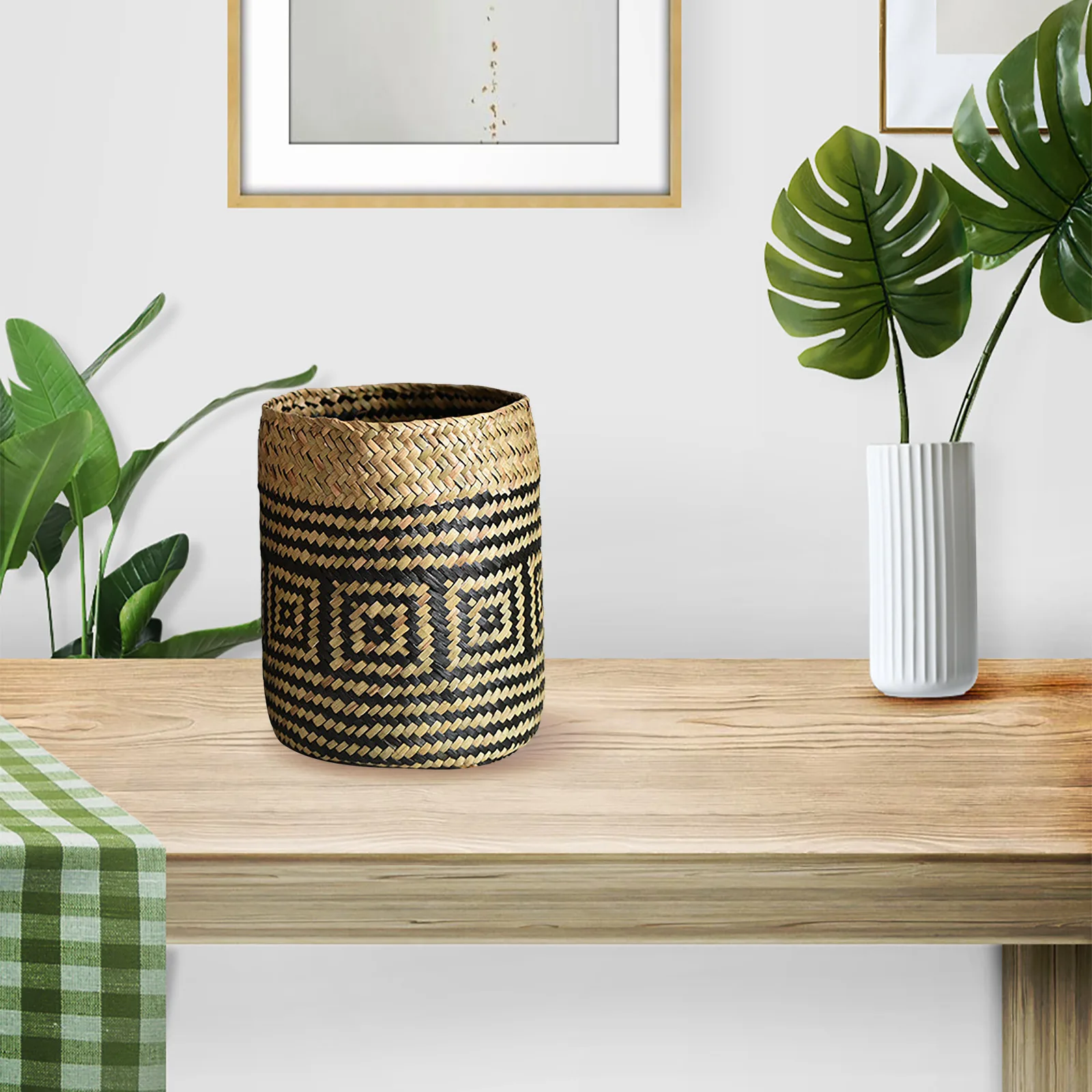 Handmade Bamboo Storage Baskets Nordic Foldable Laundry Straw Wicker Rattan Seagrass Belly Garden Flower Pot Planter Basket
Handmade Bamboo Storage Baskets Nordic Foldable Laundry Straw Wicker Rattan Seagrass Belly Garden Flower Pot Planter Basket