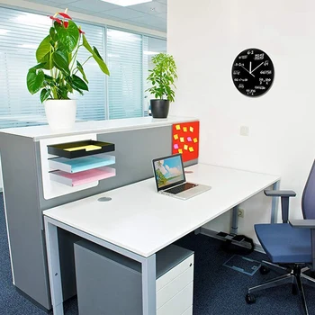 Math Wall Clock - Unique Wall Clock - Each Hour Marked by a Simple Math Equation
Math Wall Clock - Unique Wall Clock - Each Hour Marked by a Simple Math Equation