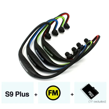 S9 Bluetooth Earphones Sports Wireless Headphones Support TF/SD Card Bluetooth Headset with Microphone For iPhone Huawei Xiaomi
S9 Bluetooth Earphones Sports Wireless Headphones Support TF/SD Card Bluetooth Headset with Microphone For iPhone Huawei Xiaomi