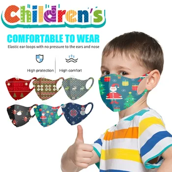 Dustproof Face Mask For Kids Fashionable Christmas Boy And Girl Print Mask Reusable And Washable Mask Mascarillas Mondmasker#E 
Dustproof Face Mask For Kids Fashionable Christmas Boy And Girl Print Mask Reusable And Washable Mask Mascarillas Mondmasker#E