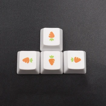 4pcs PBT Keycaps For Cherry Mx Switch Mechanical Gaming Keyboard OEM R1 Sublimation Carrot Arrow Key Cap for IKBC FILCO DUCKY
4pcs PBT Keycaps For Cherry Mx Switch Mechanical Gaming Keyboard OEM R1 Sublimation Carrot Arrow Key Cap for IKBC FILCO DUCKY