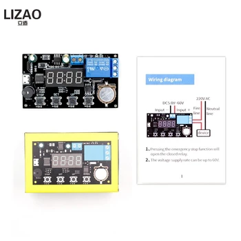 VHM-018 DC 5V Real time Timing Delay Timer Relay Module Switch Control Clock Synchronization Multiple mode control
VHM-018 DC 5V Real time Timing Delay Timer Relay Module Switch Control Clock Synchronization Multiple mode control