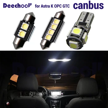 Error free license plate lamp bulbs for Vauxhall for Opel Astra K OPC GTC LED Interior dome map Lights bulb Kit 2015+
Error free license plate lamp bulbs for Vauxhall for Opel Astra K OPC GTC LED Interior dome map Lights bulb Kit 2015+