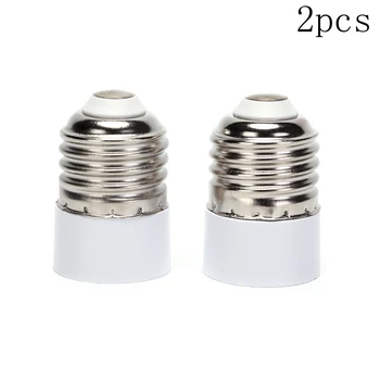 New Converter E27 To E14 Adapter Conversion Socket High Quality Material Fireproof Socket Adapter Lamp Holder 2pcs 
New Converter E27 To E14 Adapter Conversion Socket High Quality Material Fireproof Socket Adapter Lamp Holder 2pcs