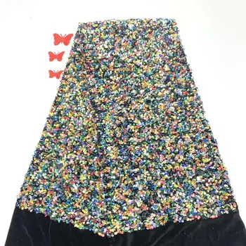 Madison Hot Sale Velvet Lace Fabric Sequence Lace Fabrics French Tulle Lace Sequins Lace Fabric for Wedding Dresses
Madison Hot Sale Velvet Lace Fabric Sequence Lace Fabrics French Tulle Lace Sequins Lace Fabric for Wedding Dresses